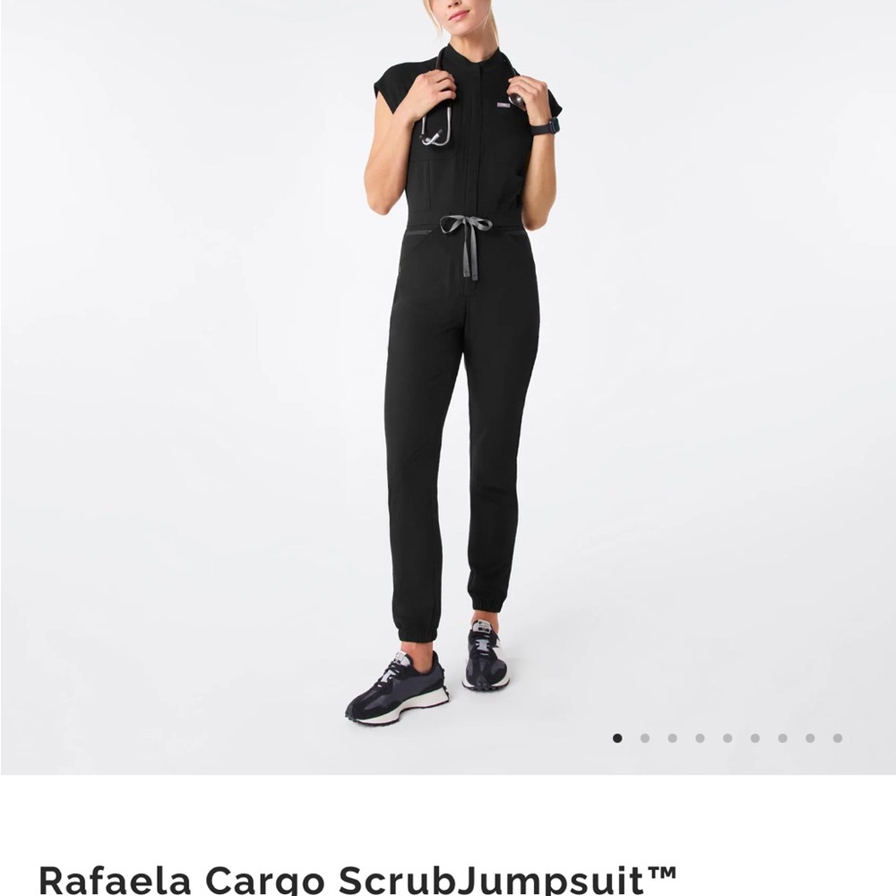Rafaella Black Utility Jumpsuit